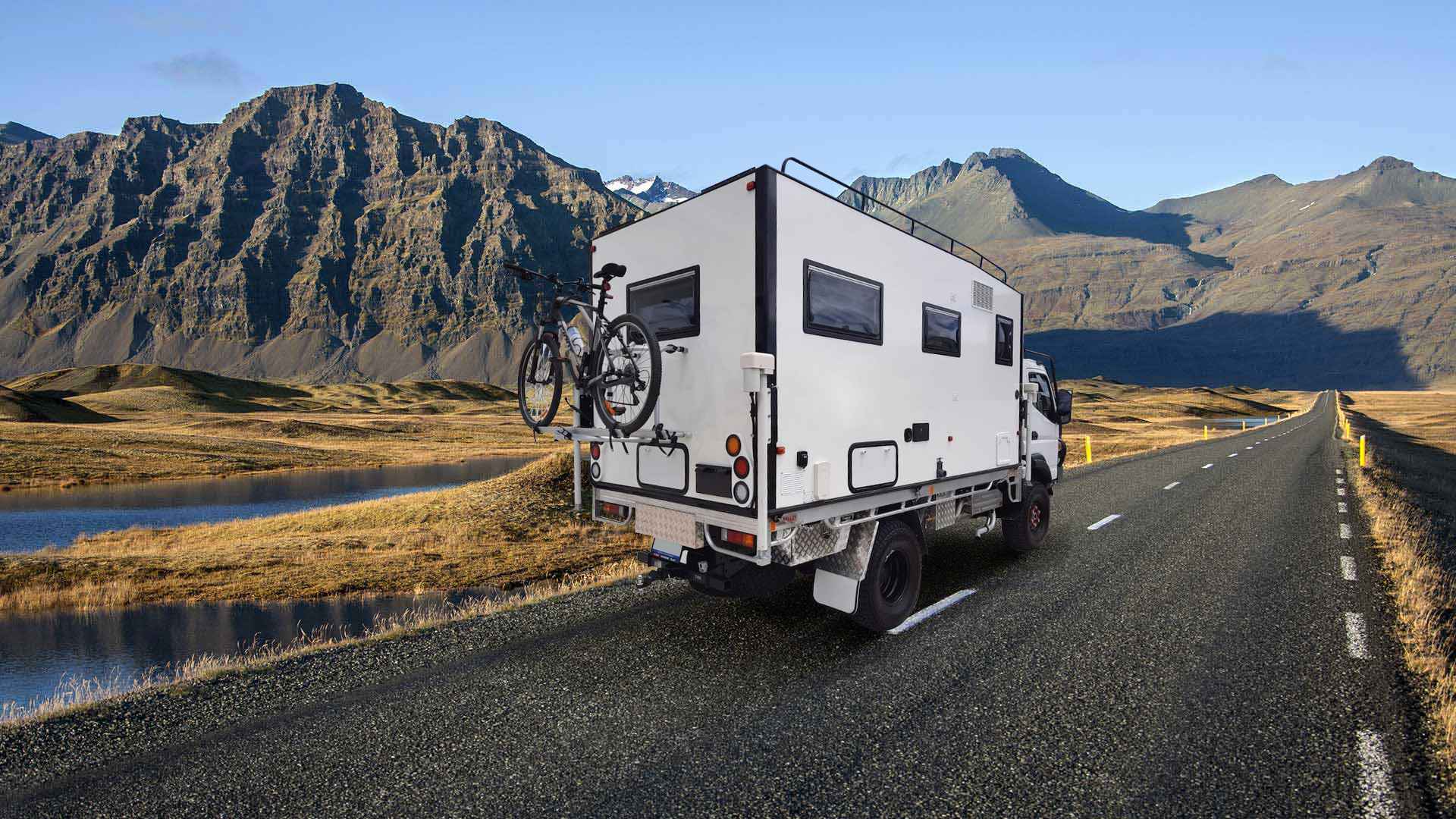 long bed off road truck camper